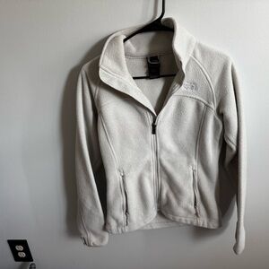 The North Face Women's Off-White Fleece Jacket